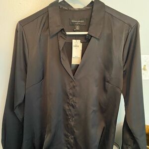 Banana republic satin blouse M
